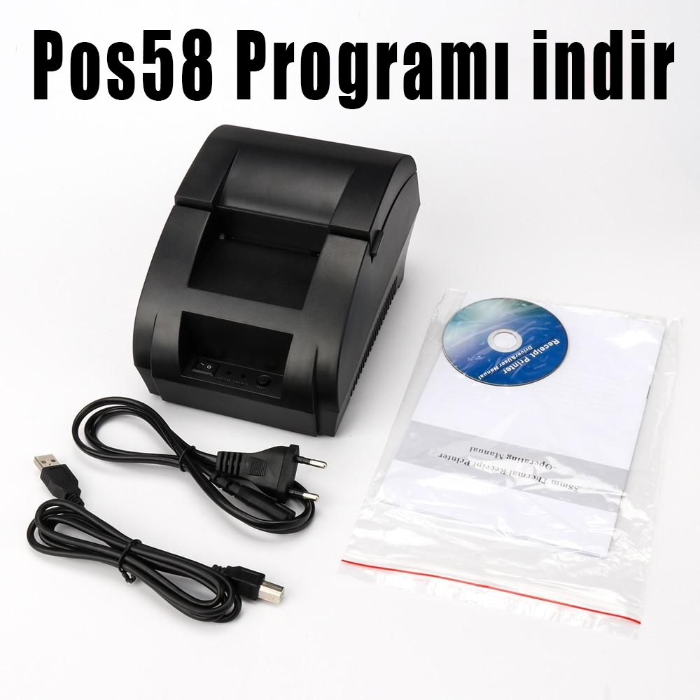 Termal yazıcı driver Pos58 programı indir