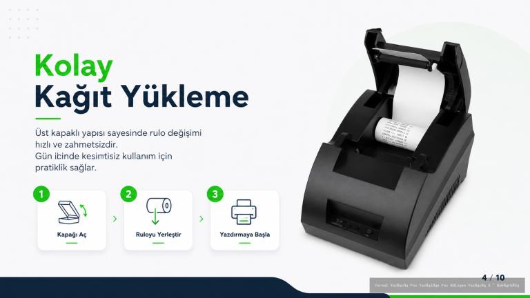 Bakırköy 58mm Usb Termal Makbuz Ve Adisyon Yazıcı - İstanbul