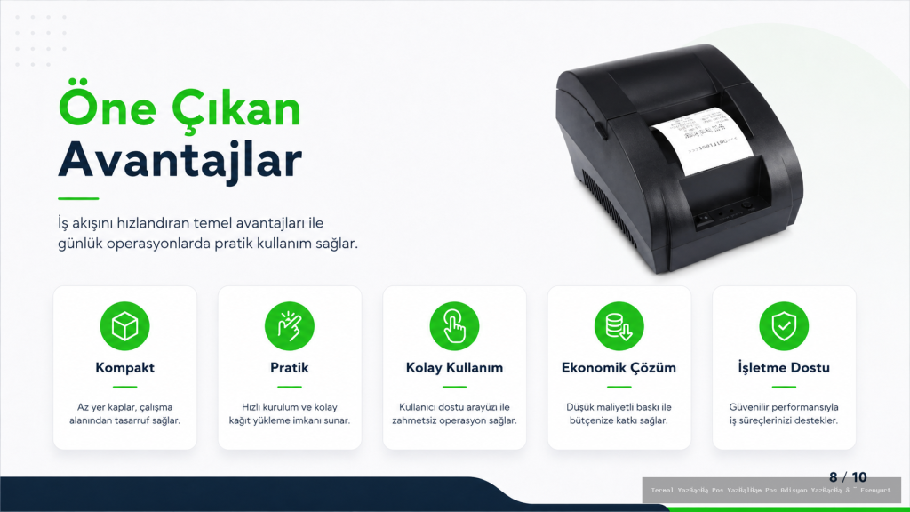 Esenyurt 58mm Usb Termal Makbuz Ve Adisyon Yazıcı - İstanbul Esenyurt 58mm Usb Termal Makbuz Ve Adisyon Yazıcı - İstanbul