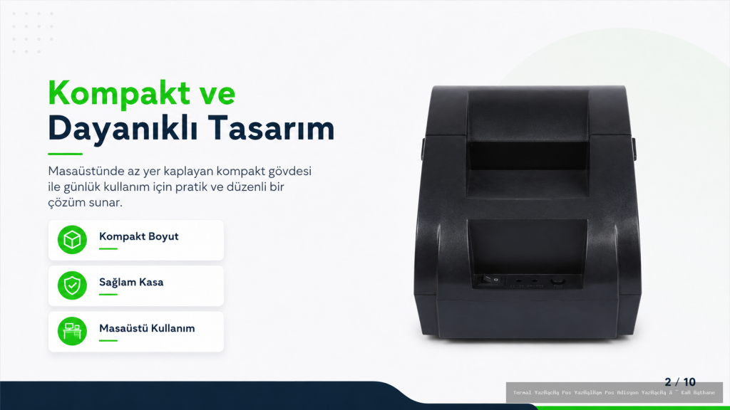 Kağıthane 58mm Usb Termal Makbuz Ve Adisyon Yazıcı - İstanbul Kağıthane 58mm Usb Termal Makbuz Ve Adisyon Yazıcı - İstanbul