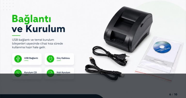 Bağcılar Pos-58 Termal Yazıcı Kurulumu
