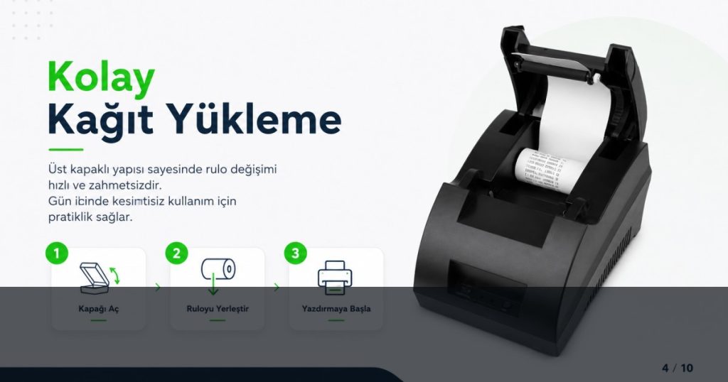 Fatih Pos-58 Termal Yazıcı Kurulumu Fatih Pos-58 Termal Yazıcı Kurulumu